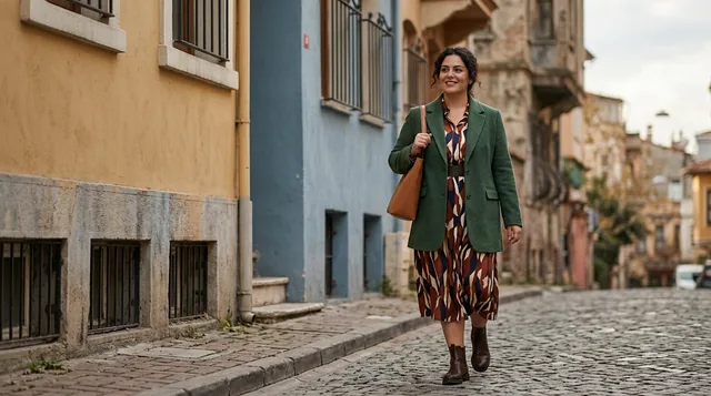 Büyük Beden Moda Rehberi: Doğru Beden ve Vücut Tipine Göre Şıklık için büyük beden moda editoryal görseli