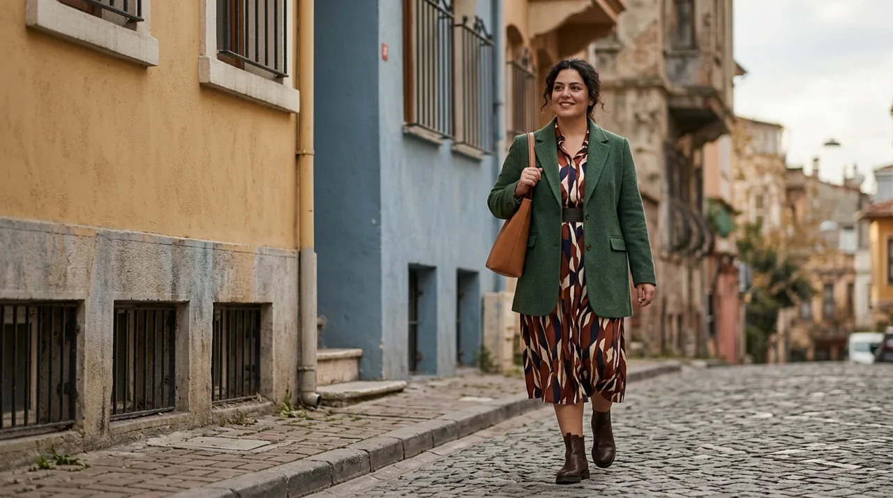 Büyük Beden Moda Rehberi: Doğru Beden ve Vücut Tipine Göre Şıklık için büyük beden moda editoryal görseli